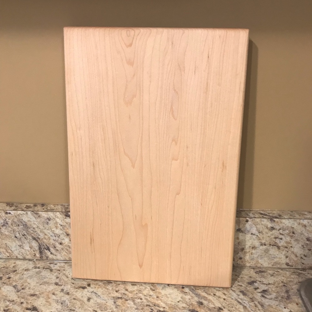 New Handmade Natural Maple Cutting Board